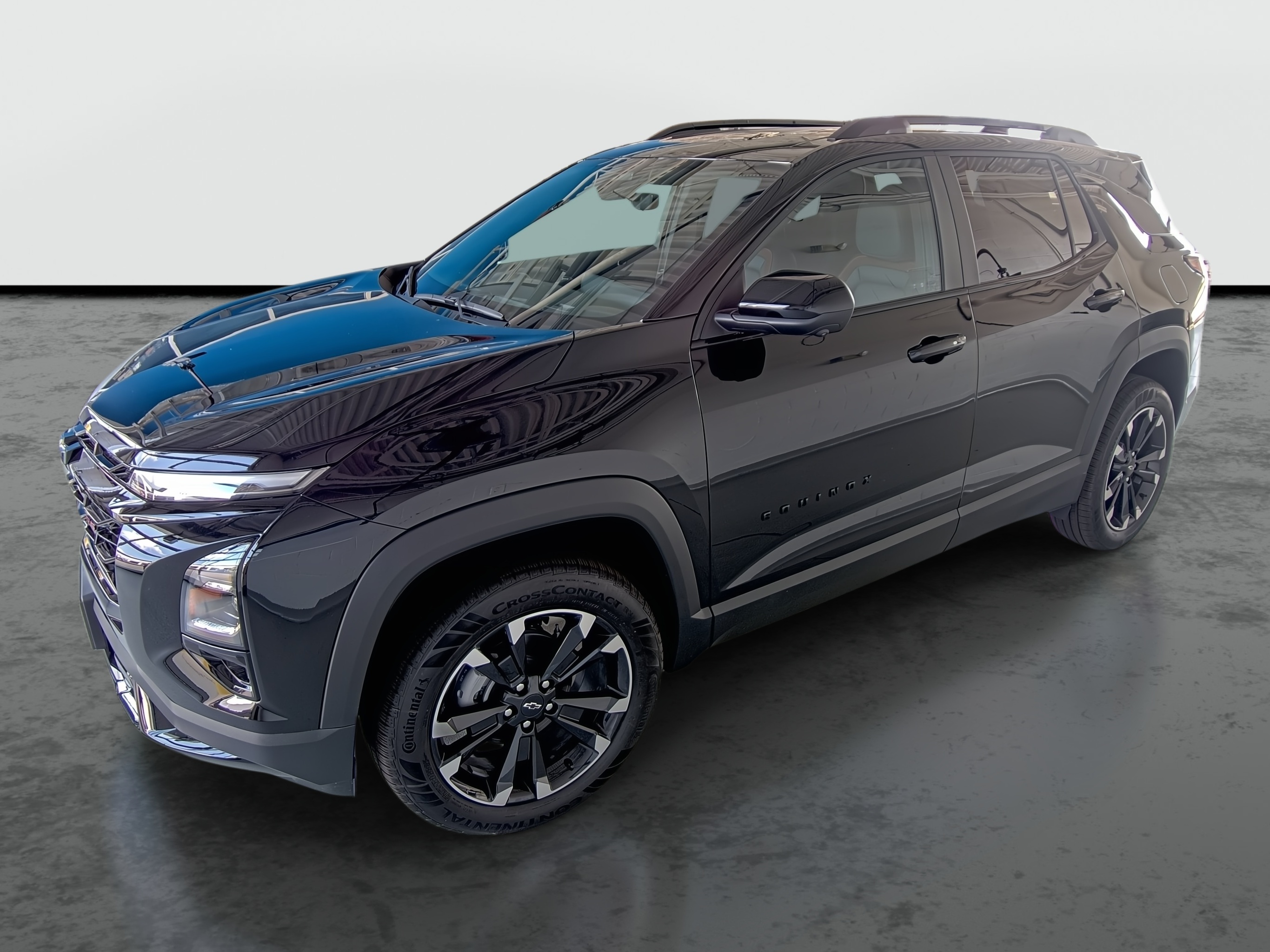 New Black 2025 Chevrolet Equinox FWD RS: 3GNAXLEGXSL107514